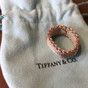 Tiffany & Co. Jewelry - Tiffany & Co Somerset Mesh Ring Tiffany & Co. Jewelry - Tiffany & Co Somerset Mesh Ring